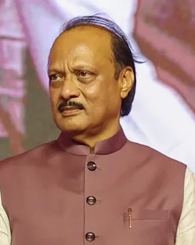 Ilustrasi profil Ajit Pawar tokoh politik India