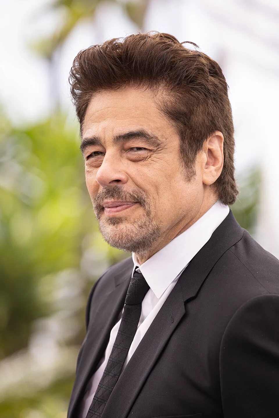 Aktor Benicio del Toro dalam sebuah acara perfilman internasional