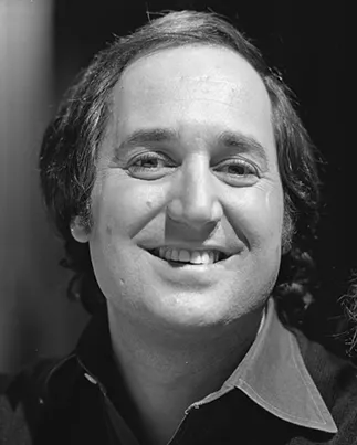Ilustrasi portret musisi legendaris Neil Sedaka saat bernyanyi