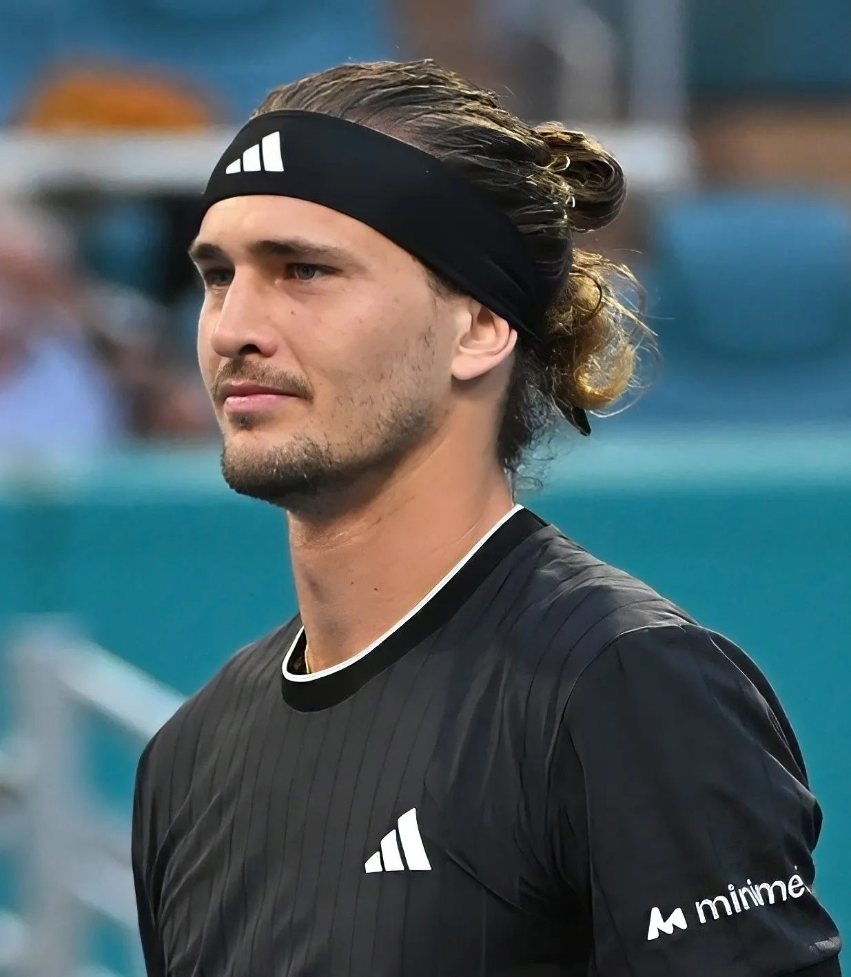 Petenis profesional asal Jerman Alexander Zverev saat bertanding di turnamen tenis