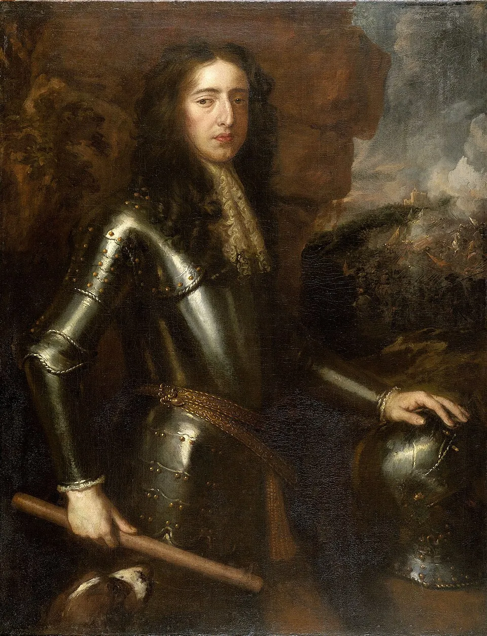 Lukisan potret William III dari Inggris, tokoh kunci Revolusi Agung
