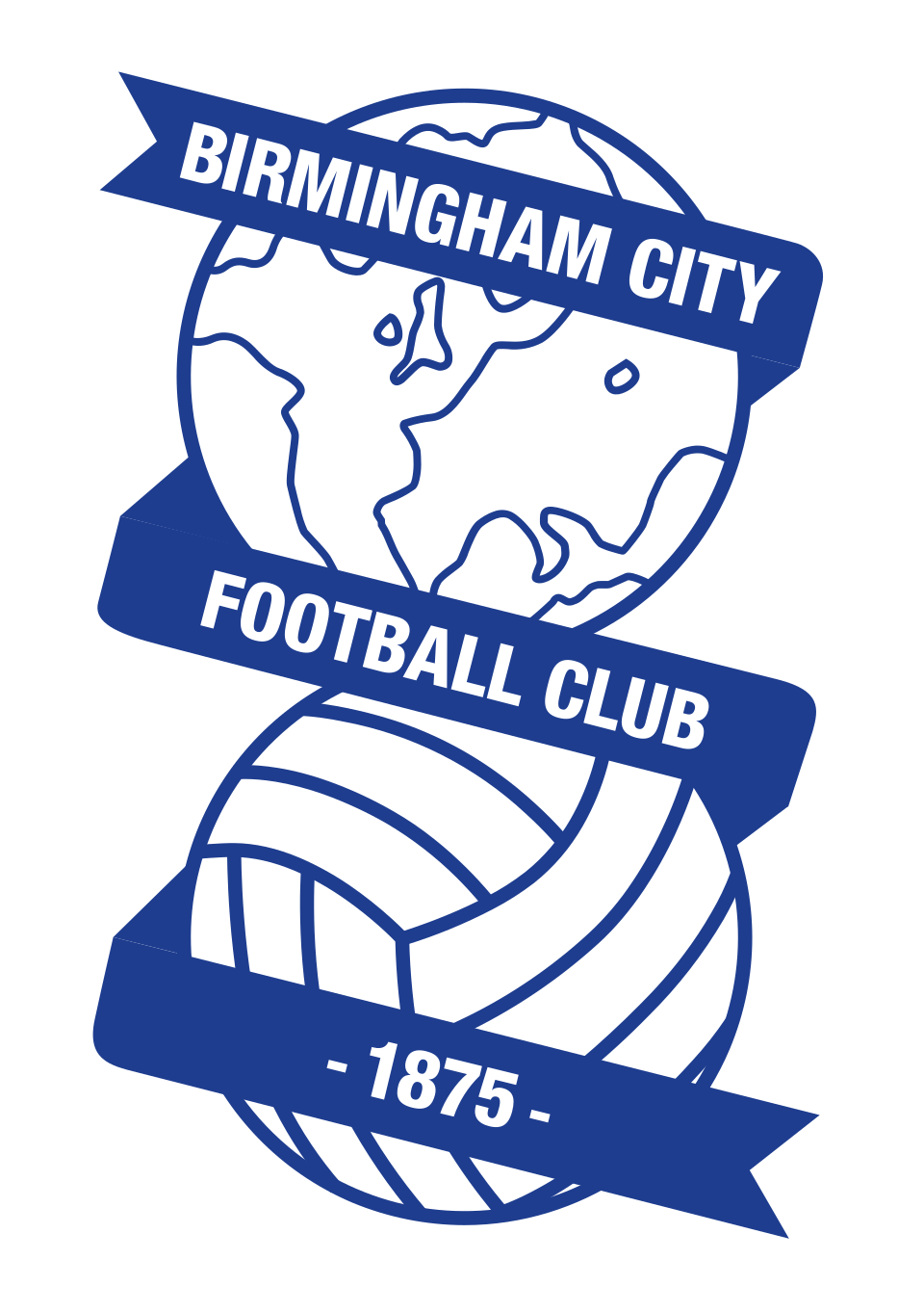 Logo dan lambang klub sepak bola profesional Birmingham City F.C.