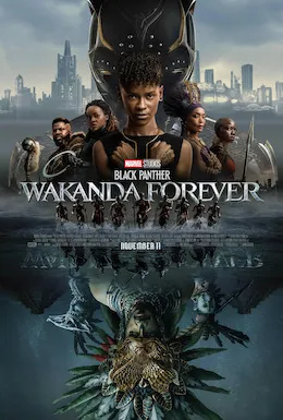 Poster dan adegan film Black Panther Wakanda Forever produksi Marvel Studios