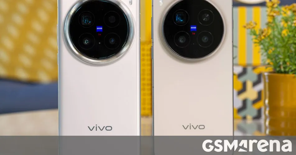 Ilustrasi bocoran desain vivo X500 series dengan modul kamera melingkar