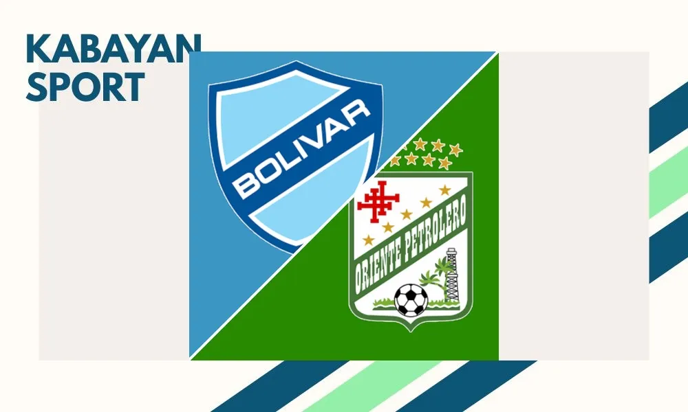 Pemain Bolívar merayakan gol kemenangan atas Oriente Petrolero di Estadio Hernando Siles