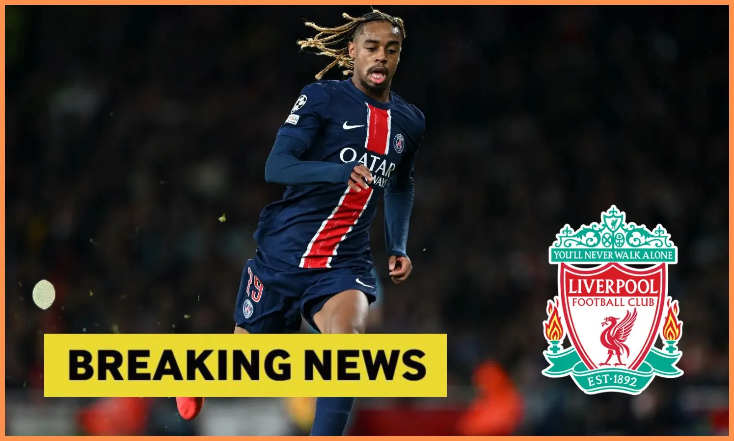 Bradley Barcola pemain Paris Saint-Germain dalam incaran Liverpool dan Arsenal