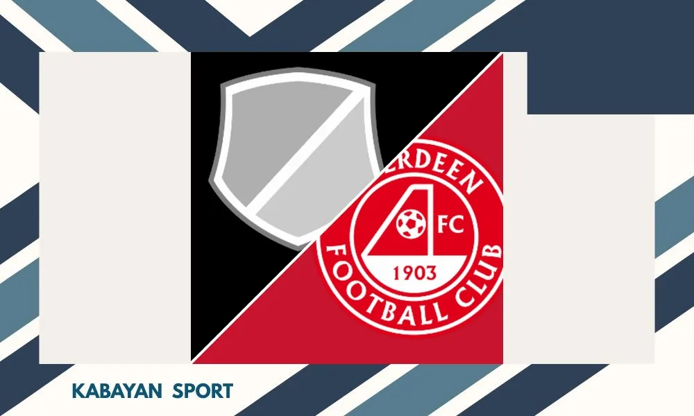 Pemain Aberdeen merayakan kemenangan atas Brora Rangers di Dudgeon Park