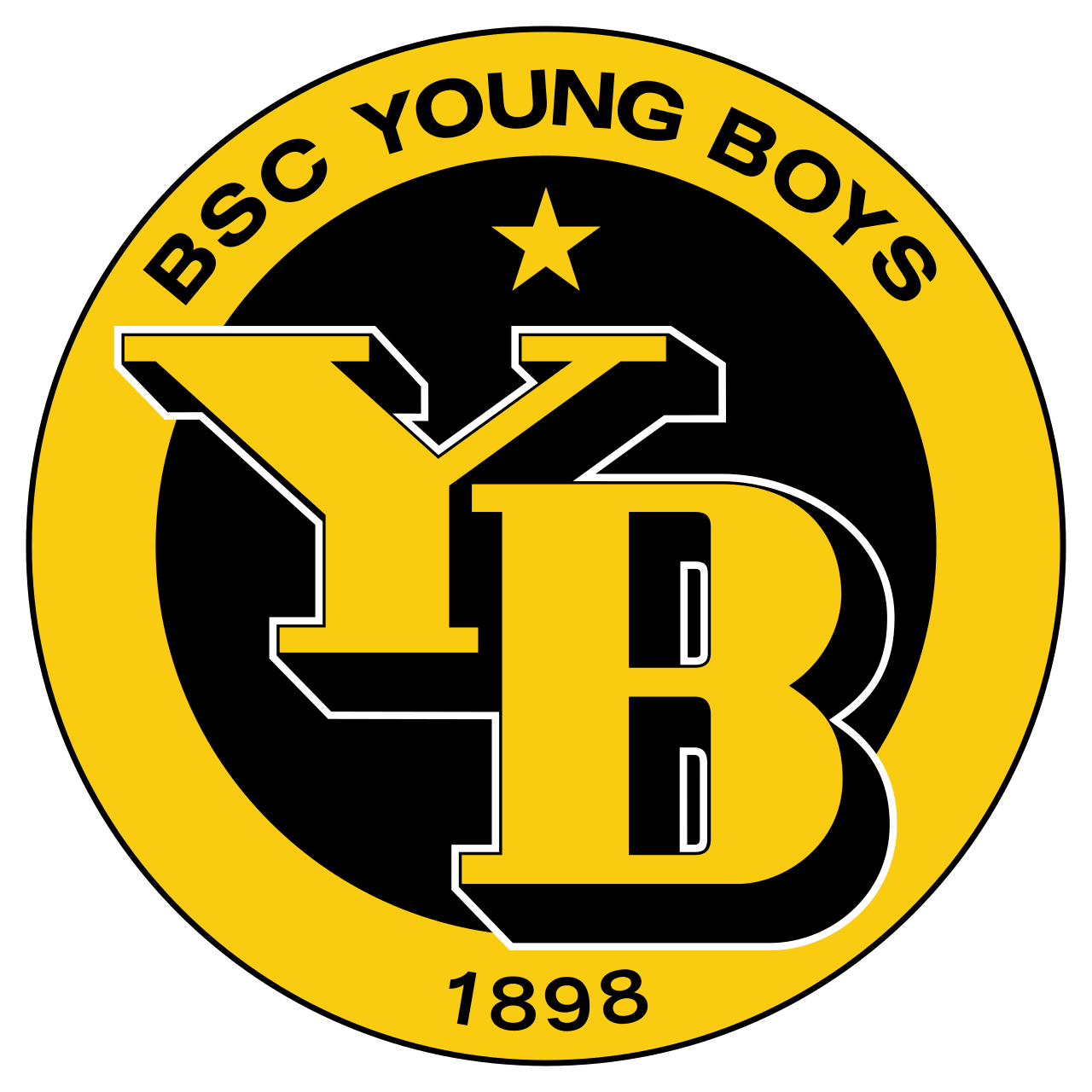 Logo dan lambang klub sepak bola profesional asal Swiss, BSC Young Boys