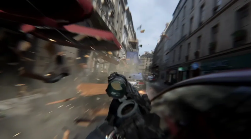Tangkapan layar misi Traffic dalam game Call of Duty Modern Warfare 4