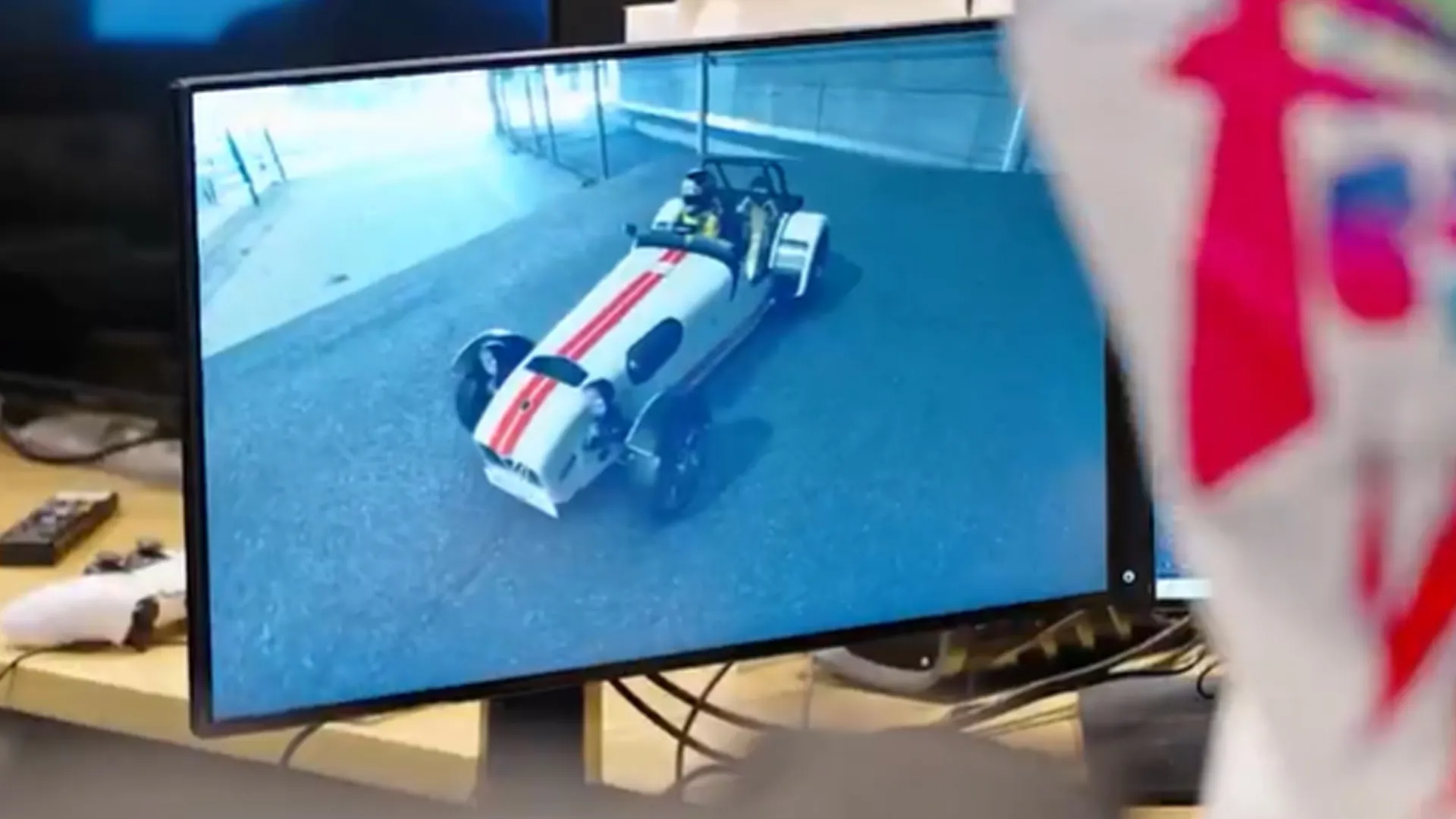Tampilan Caterham Seven Superlight R500 yang tertangkap dalam video Gran Turismo 7