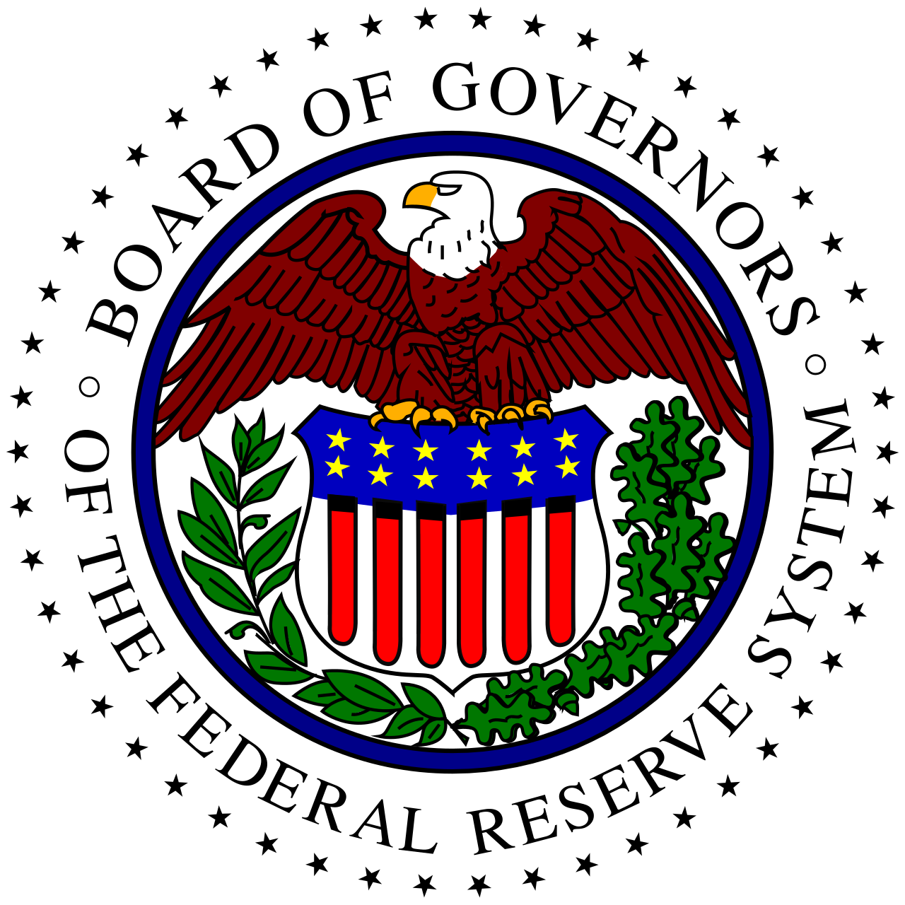 Gedung Federal Reserve di Amerika Serikat sebagai pusat kebijakan moneter