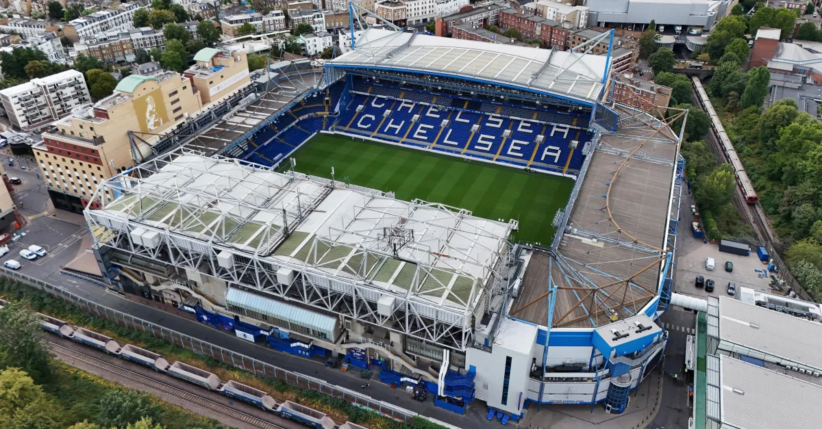 Stadion Stamford Bridge kandang Chelsea jelang laga uji coba