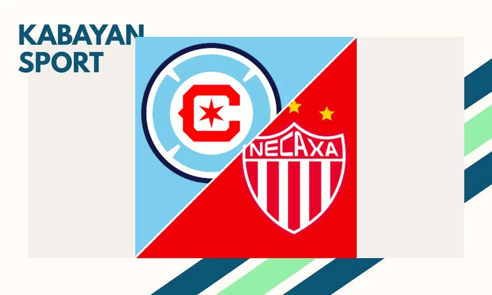Pemain Chicago Fire FC merayakan kemenangan 2-0 atas Necaxa di SeatGeek Stadium