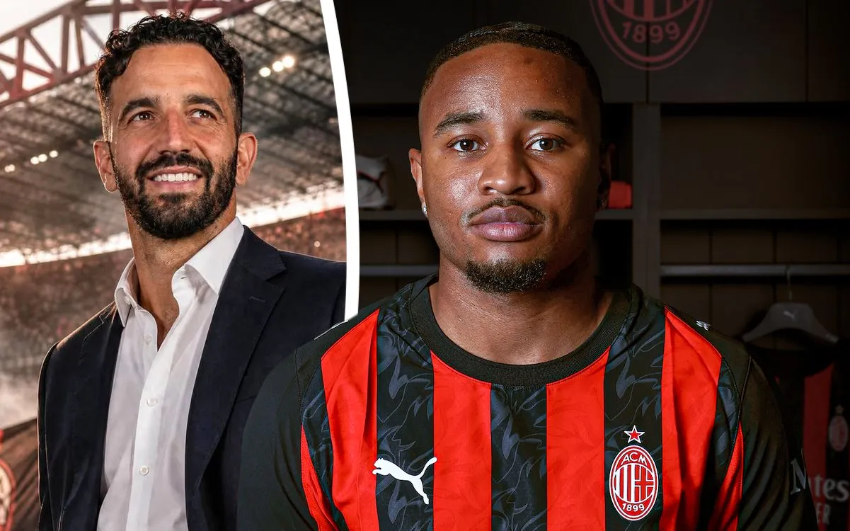 Christopher Nkunku penyerang AC Milan andalan taktik Ruben Amorim