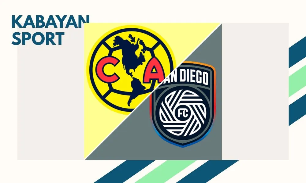Pemain Club America merayakan gol ke gawang San Diego di Leagues Cup