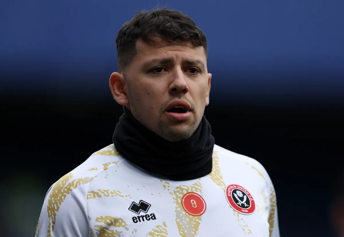 Gus Hamer dalam sesi pertandingan saat berseragam klub Liga Inggris