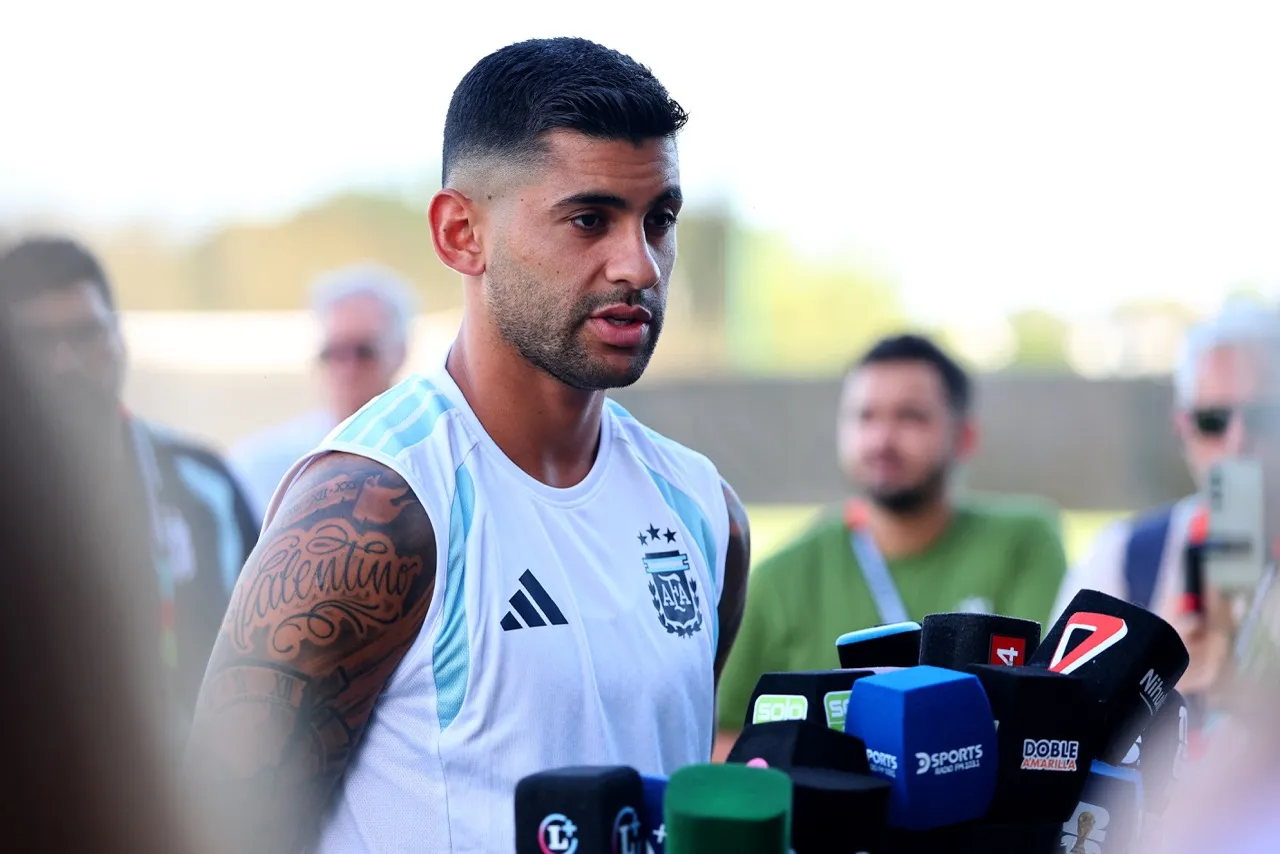 Cristian Romero saat berseragam Tottenham Hotspur sebelum pindah ke Atletico Madrid