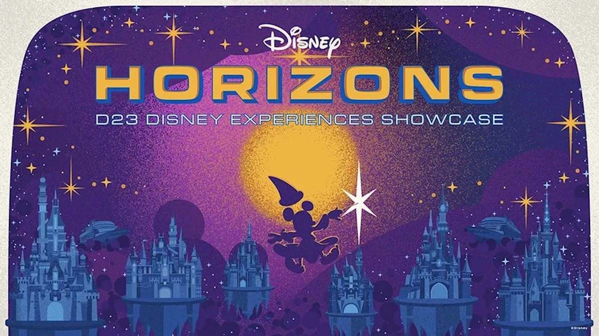 Suasana pengumuman wahana baru dalam ajang D23 Disney Experiences Showcase