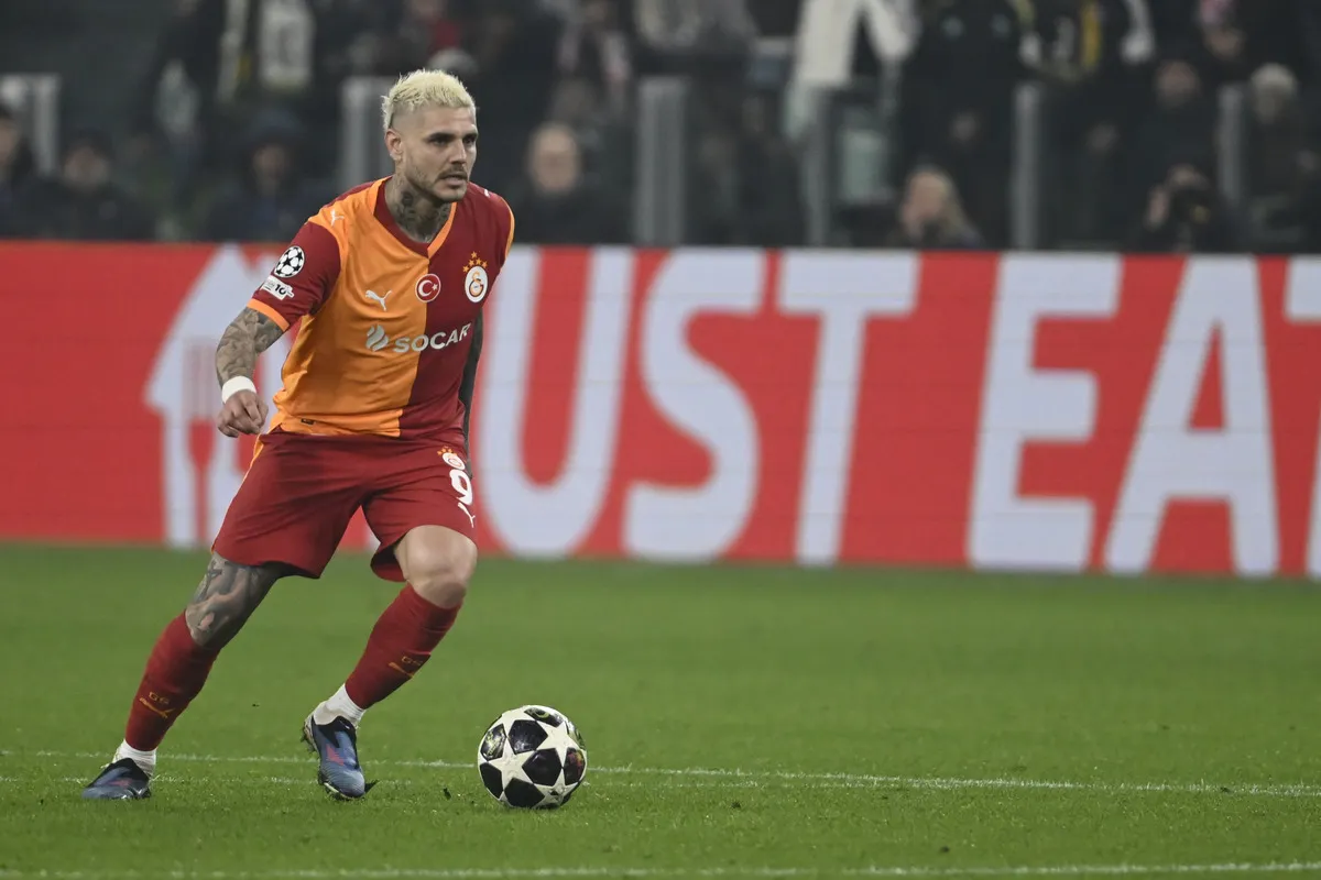 Victor Osimhen penyerang Galatasaray dan Timnas Nigeria dalam pertandingan