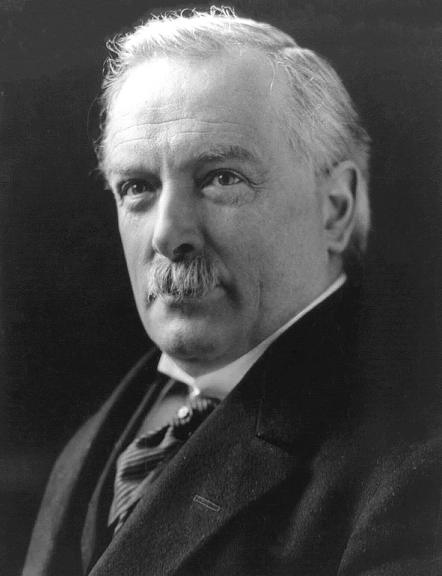 Potret David Lloyd George sebagai Perdana Menteri Inggris