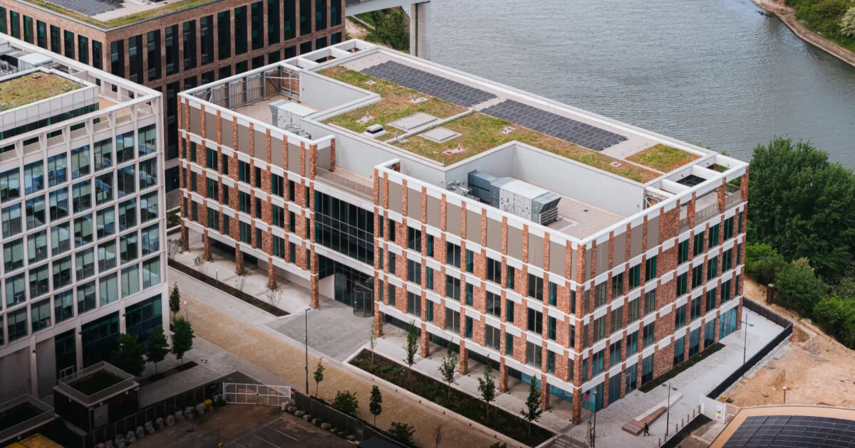Gedung Faber di kawasan Riverside Sunderland yang menjadi lokasi baru kantor Department for Work and Pensions