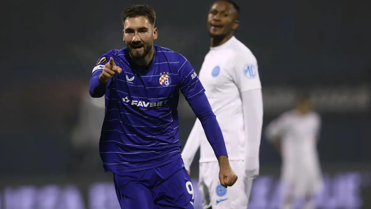 Pertandingan Dinamo Zagreb vs Kauno Zalgiris di Stadion Maksimir