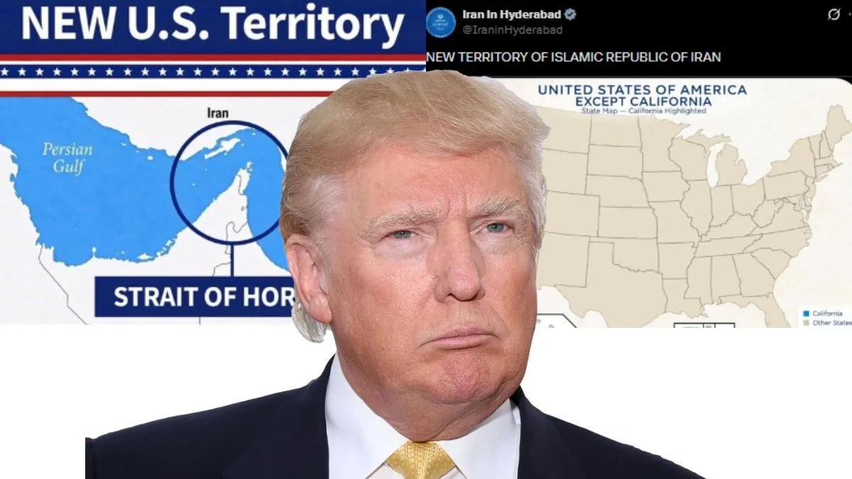 Diplomat Iran balas klaim Donald Trump atas Selat Hormuz dengan peta parodi