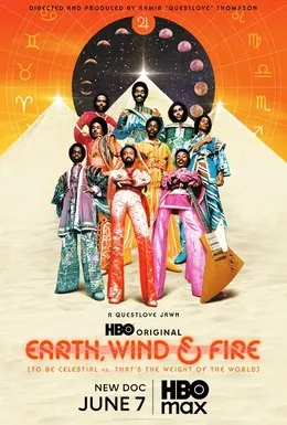 Poster promosi film dokumenter Earth, Wind & Fire karya Questlove