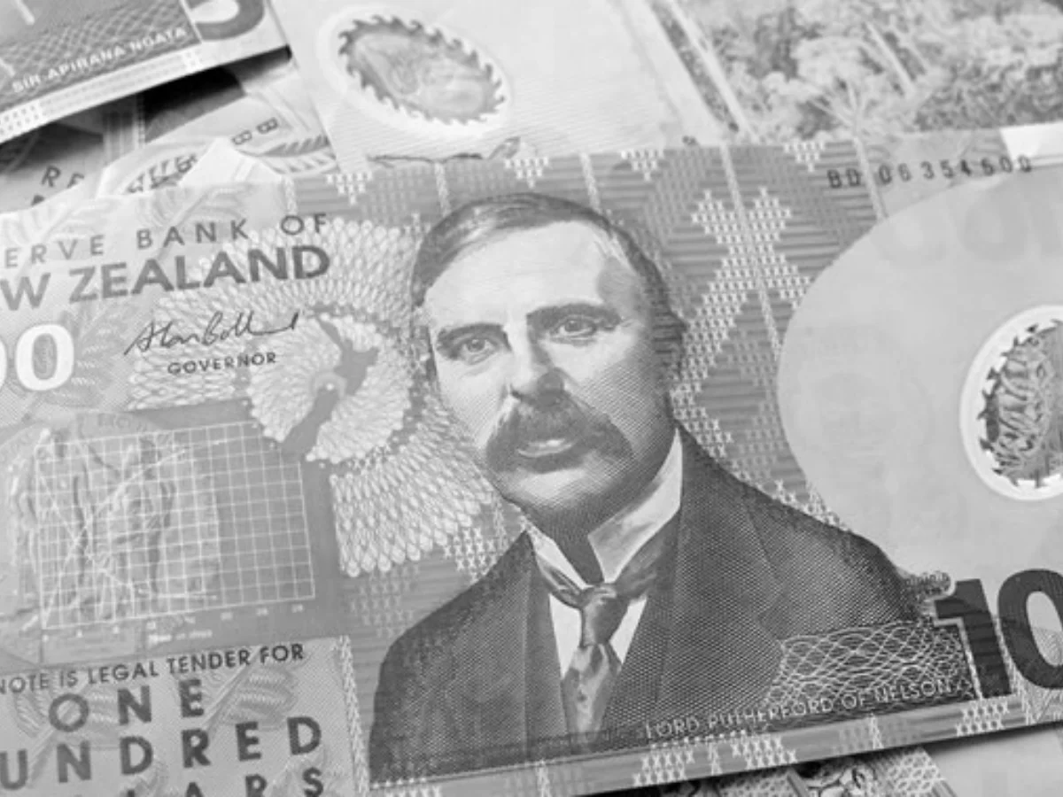 Grafik pergerakan nilai tukar dolar Selandia Baru terhadap dolar AS