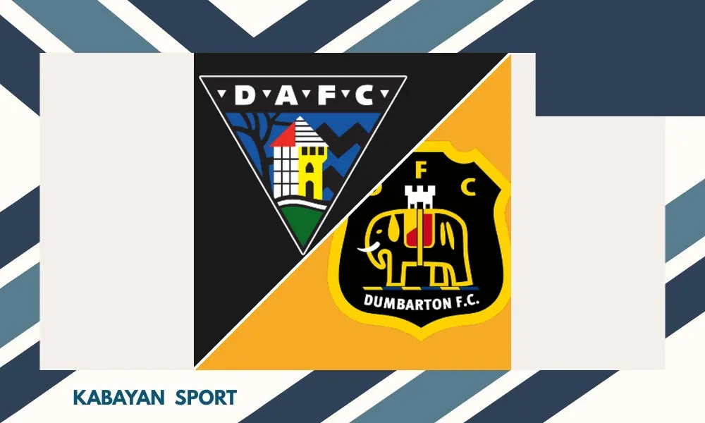 Pemain Dunfermline Athletic merayakan kemenangan telak atas Dumbarton