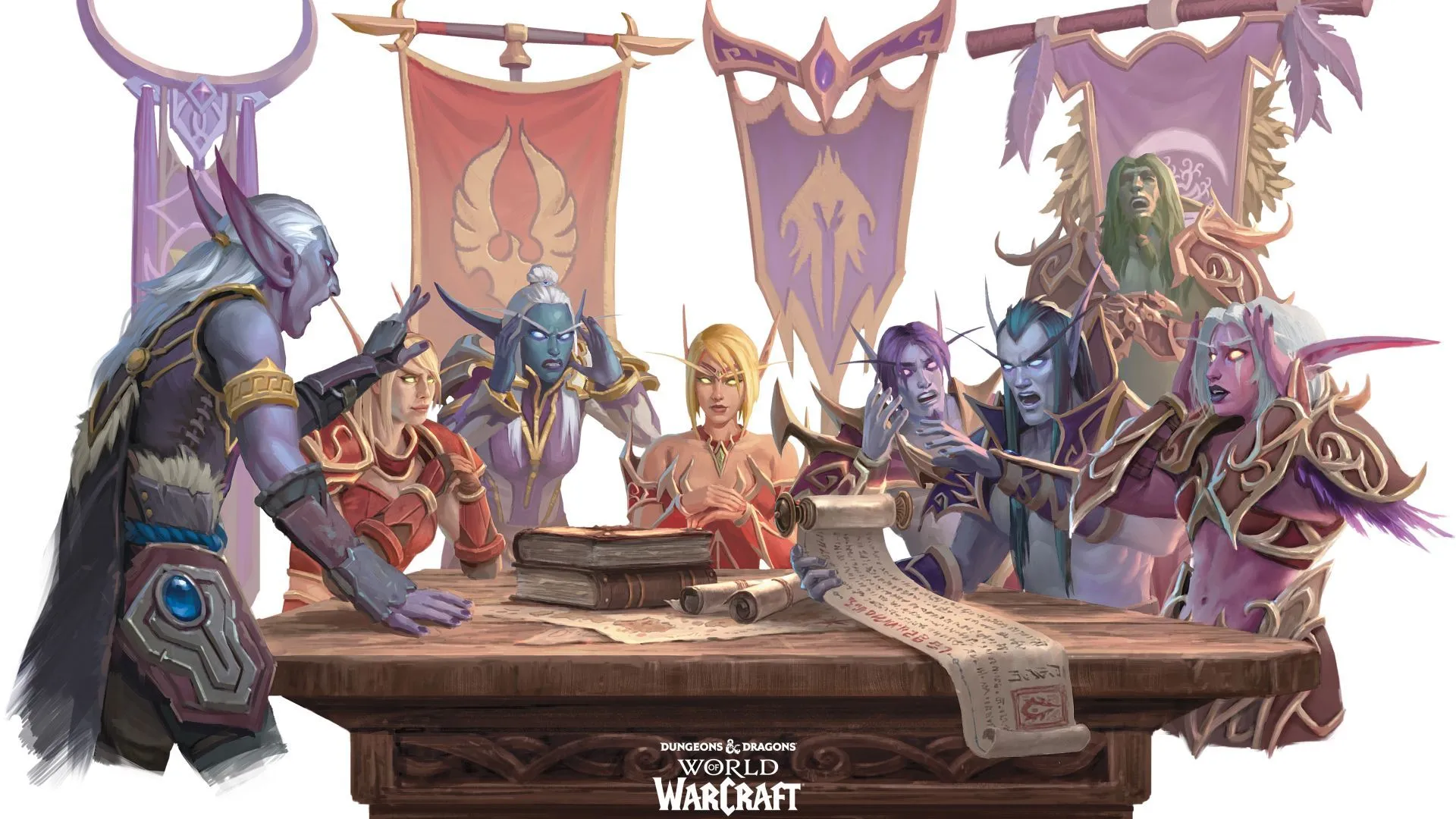 Buku panduan kolaborasi Dungeons and Dragons dan World of Warcraft