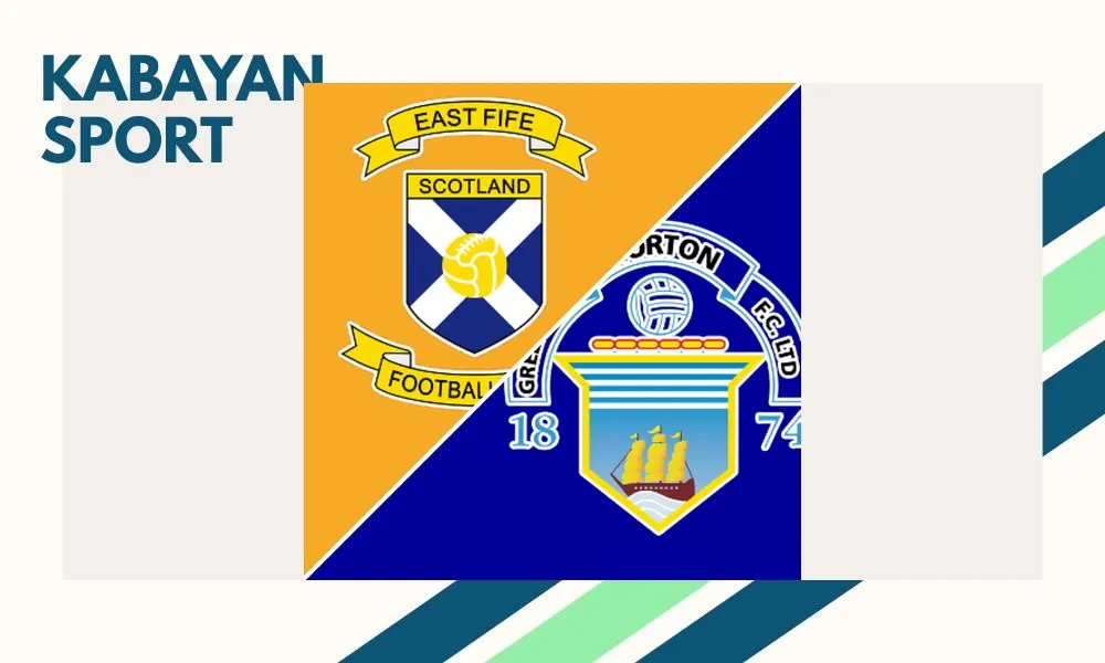 Pemain East Fife merayakan kemenangan atas Greenock Morton di Scottish League Cup