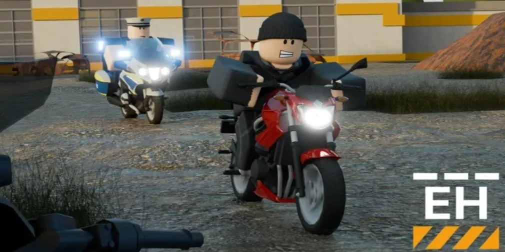 Tampilan visual gameplay dari game Roblox Emergency Hamburg