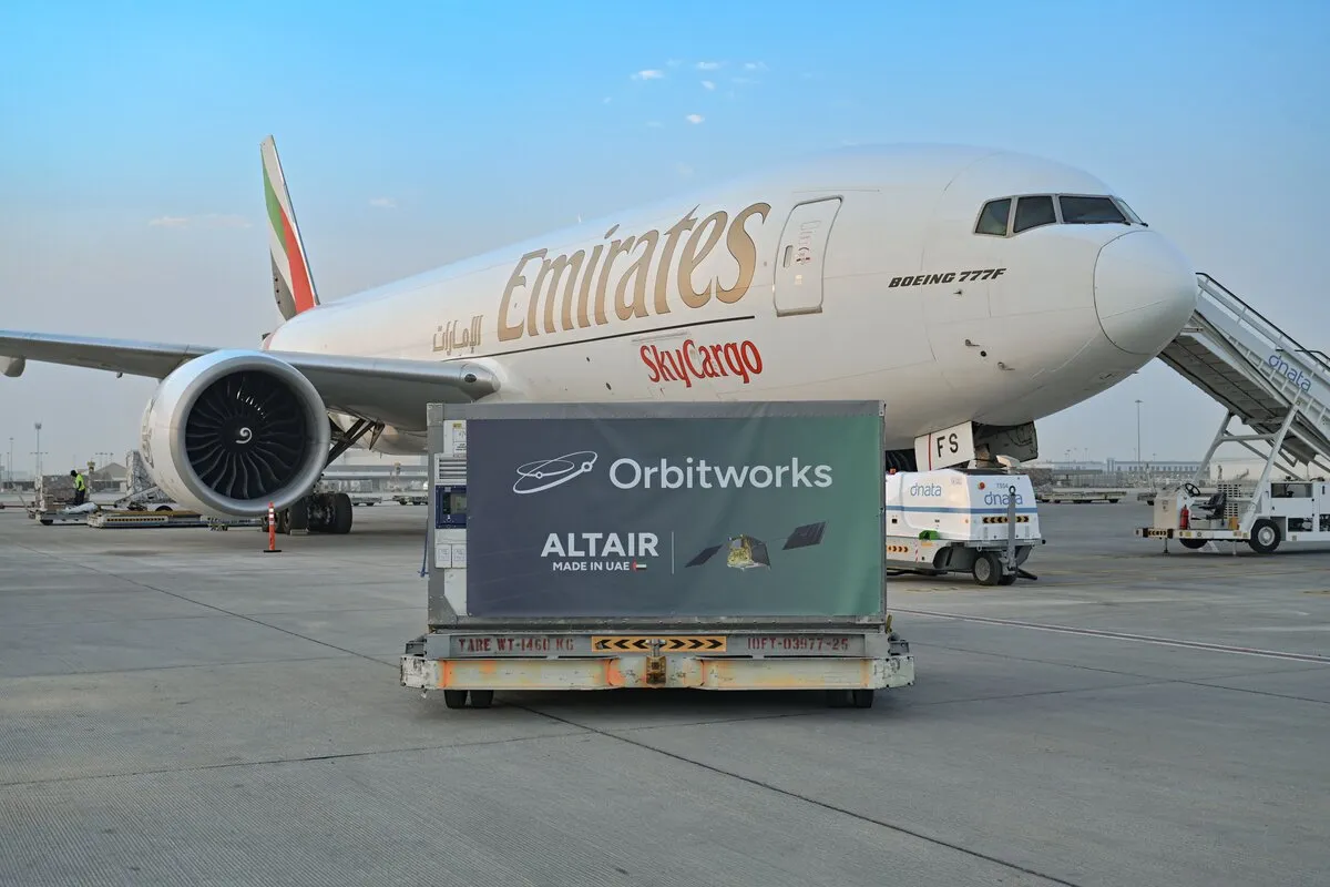 Emirates SkyCargo kirim satelit Altair-1 ke Amerika Serikat