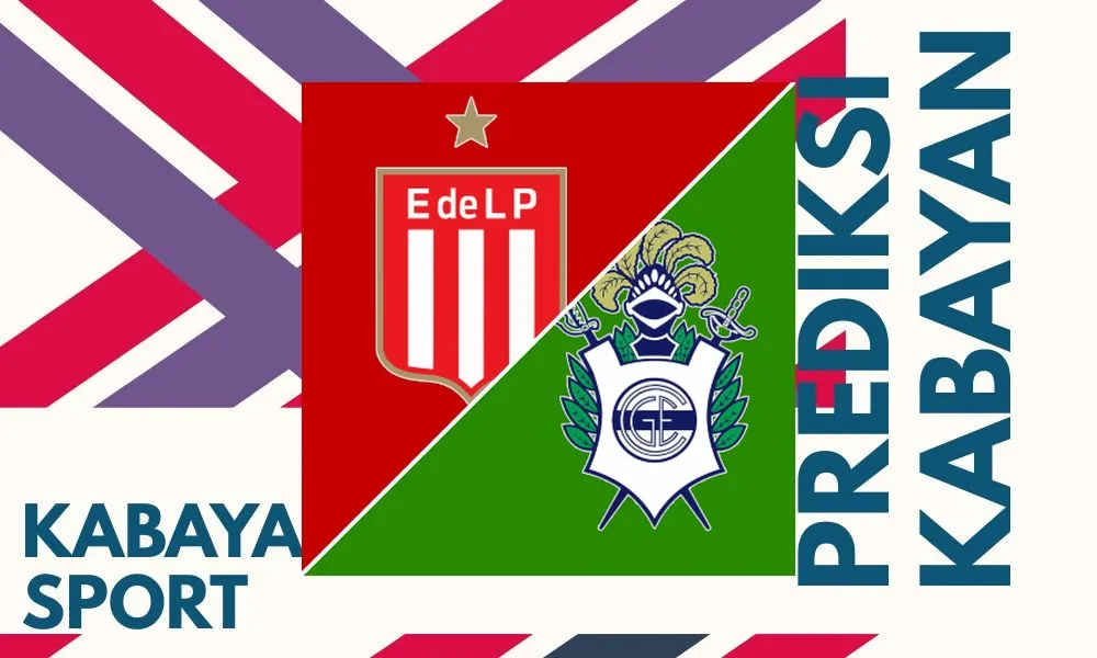 Duel sengit perebutan bola antara pemain Estudiantes dan Gimnasia LP di Liga Argentina