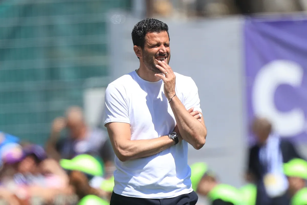 Fabio Grosso pelatih Fiorentina membahas potensi tim jelang Coppa Italia