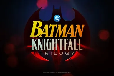 Logo resmi film animasi Batman Knightfall produksi Warner Bros Animation