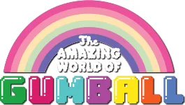 Ilustrasi karakter utama dalam serial animasi The Amazing World of Gumball