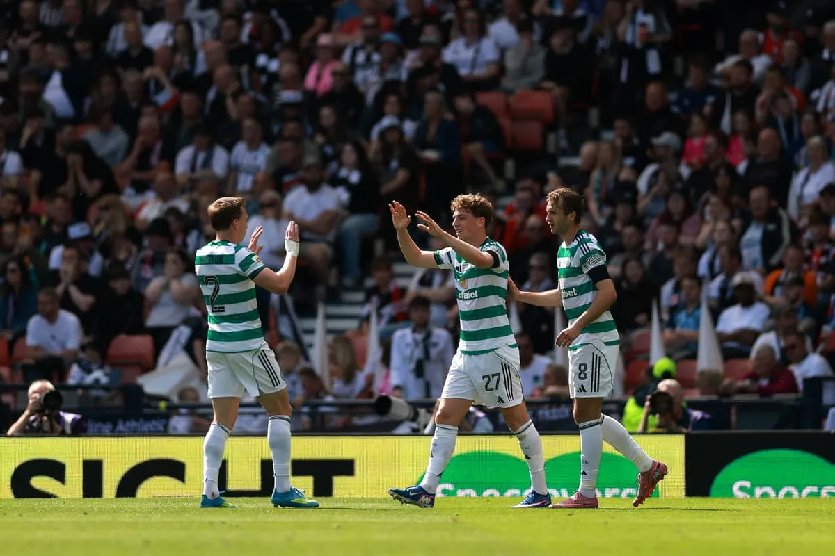 Arne Engels pemain Celtic dalam pertandingan Liga Champions