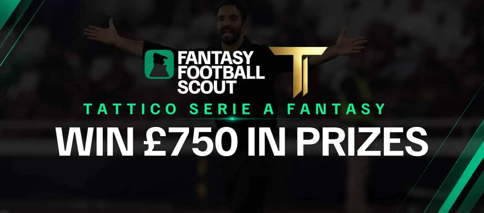 Tampilan antarmuka gim Tattico Fantasy Serie A dan komunitas Fantasy Football Scout
