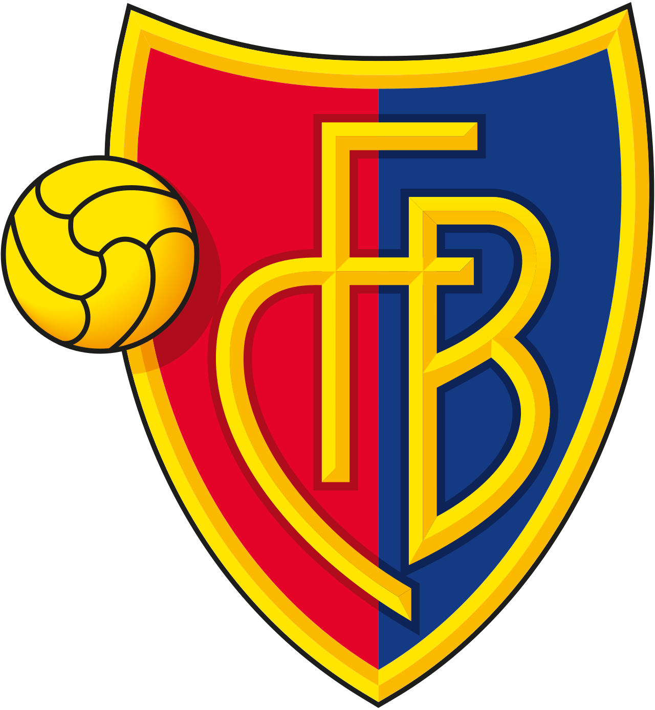 Logo dan lambang resmi klub sepak bola FC Basel