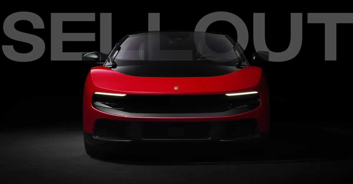 Ferrari Luce EV pertama terjual dengan harga rekor di lelang Monterey