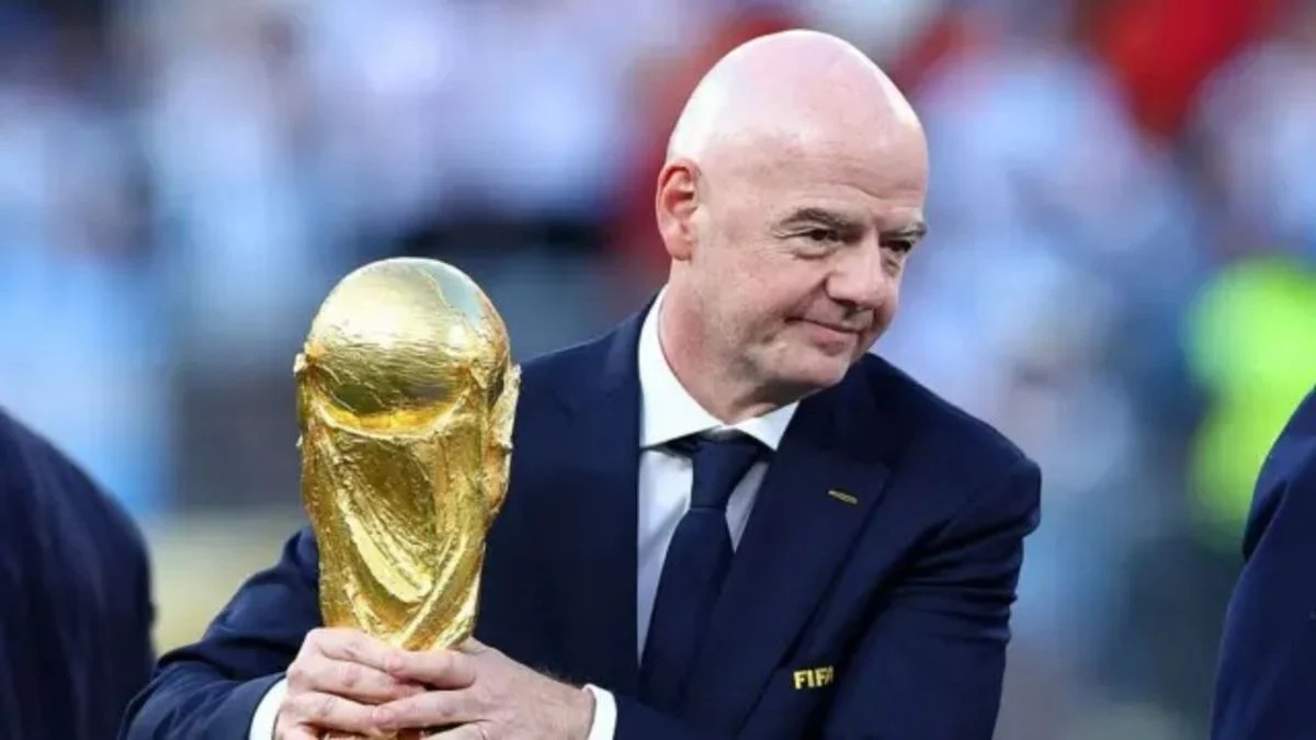 Gianni Infantino Presiden FIFA membantah isu penawaran final Piala Dunia 2030