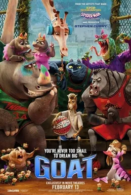 Poster dan karakter film animasi Goat produksi Sony Pictures Animation