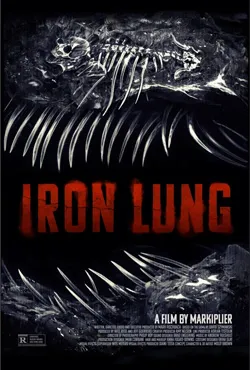 Poster film horor sci-fi independen Iron Lung garapan sutradara Markiplier