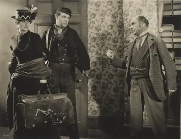 Poster atau arsip adegan film klasik Inggris Hobson's Choice tahun 1931