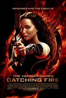 Jennifer Lawrence dalam film The Hunger Games Catching Fire