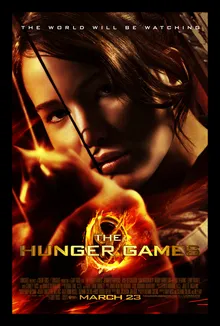 Jennifer Lawrence sebagai Katniss Everdeen dalam film The Hunger Games