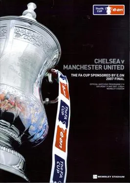 Selebrasi pemain Chelsea dalam final FA Cup 2007 di Wembley