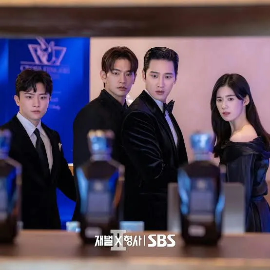 Poster atau adegan drama Flex x Cop 2 yang dibintangi oleh Ahn Bo-hyun